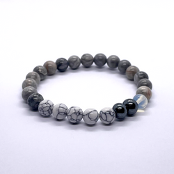 Bracelet LUNE - Positivité et Sérénité